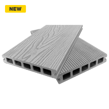 Evolved Decking 3.6M 148mm x 25mm x 3.6M Ash White Evolved Decking 3.6M 148mm x 25mm x 3.6M Ash White